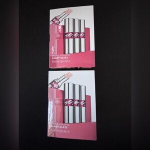 YSL New Rouge Volupte Candy Glaze #02 Deluxe Mini Travel Size, 1g/.035 oz